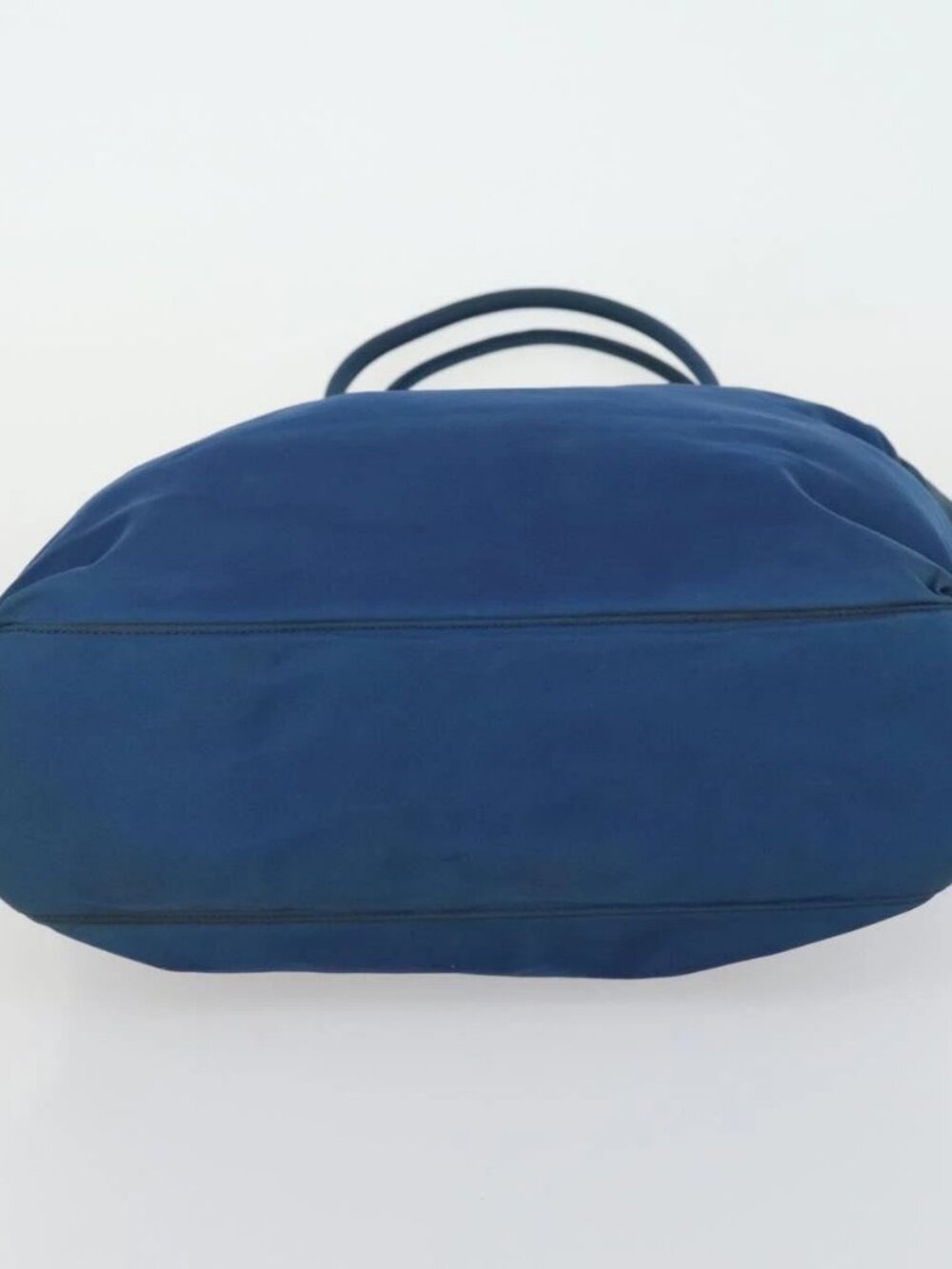 PRADA Tote Bag Nylon 2 Set Blue Beige Auth 157189 - Picture 13 of 16